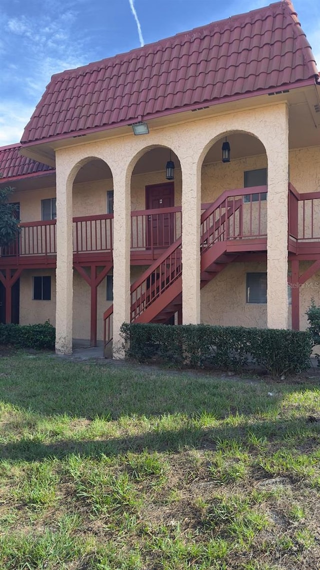 view of property