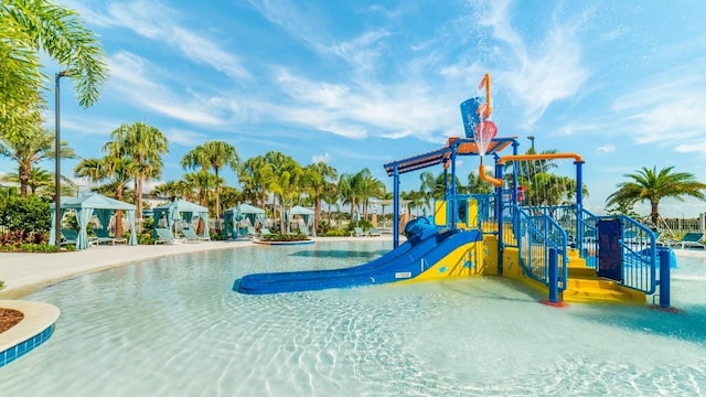 view of communal playground