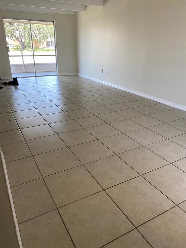 1837 Club Cir Unit 1837, Lakeshore, FL 33854 - empty room with baseboards and light tile patterned flooring
