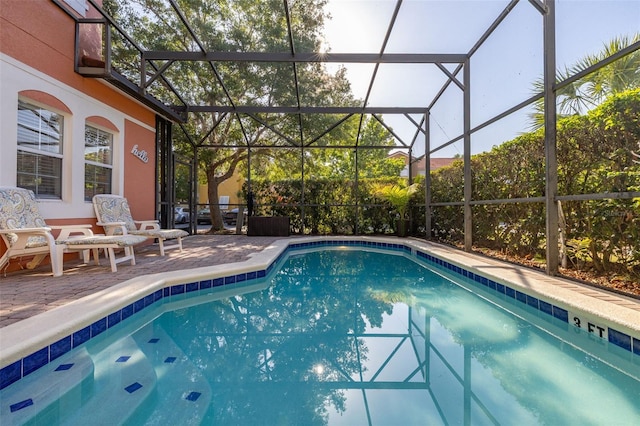 4722 Flagler Beach Way, Kissimmee, FL 34746 - outdoor pool with a lanai and a patio