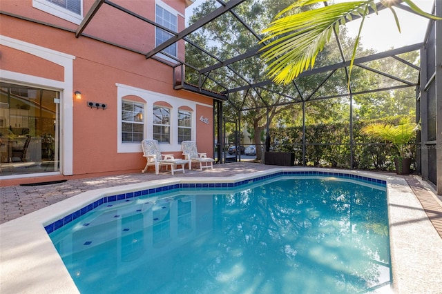 4722 Flagler Beach Way, Kissimmee, FL 34746 - pool featuring a lanai and a patio area