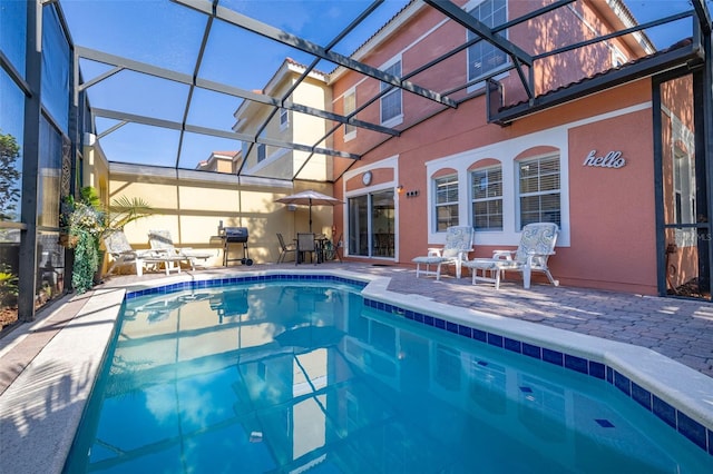 4722 Flagler Beach Way, Kissimmee, FL 34746 - pool featuring a lanai and a patio