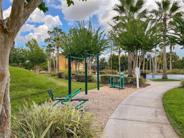 4722 Flagler Beach Way, Kissimmee, FL 34746 - community playground with a yard