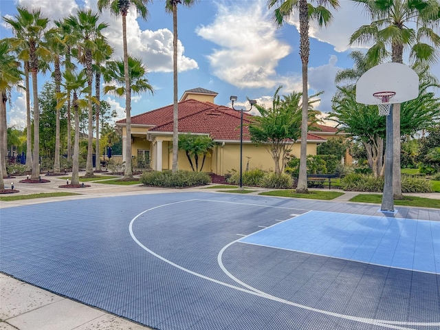 4722 Flagler Beach Way, Kissimmee, FL 34746 - view of basketball court with community basketball court