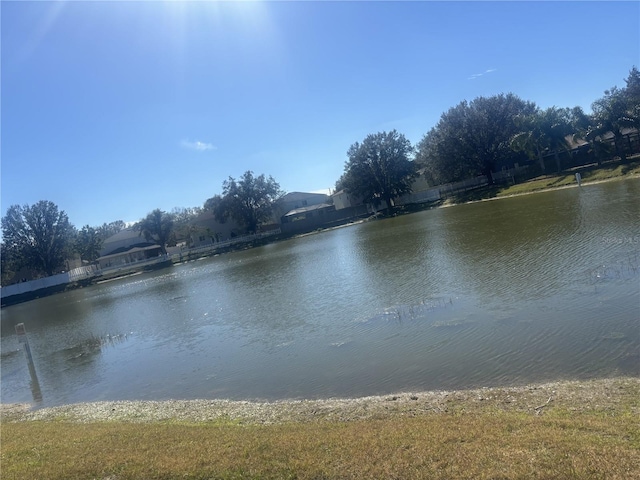 view of water feature