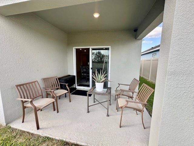 4373 Deleon St, Haines City, FL 33844 - view of patio / terrace with fence