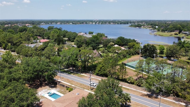 3328 Wax Berry Ct, Windermere, FL 34786 - birds eye view of property with a water view