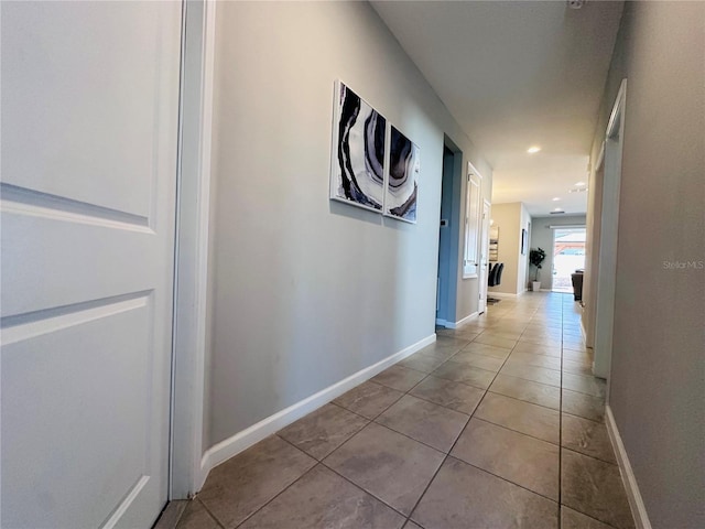 1321 Yorkdale Rd, Davenport, FL 33837 - corridor featuring recessed lighting, baseboards, and tile patterned flooring