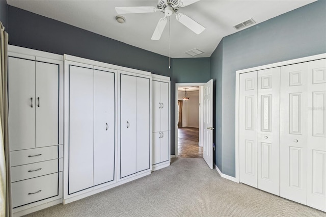 759 Glendora Rd, Kissimmee, FL 34759 - unfurnished bedroom featuring carpet flooring, baseboards, and ceiling fan