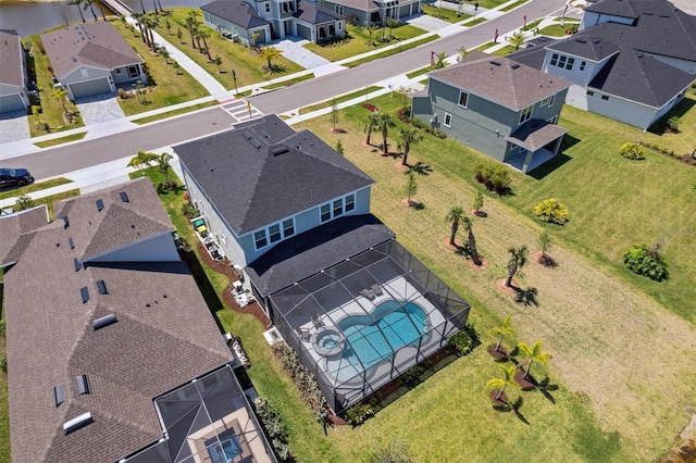 2476 Kamin Dr, Melbourne, FL 32940 - drone / aerial view with a residential view