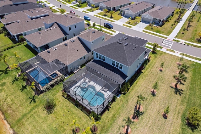 2476 Kamin Dr, Melbourne, FL 32940 - birds eye view of property with a residential view