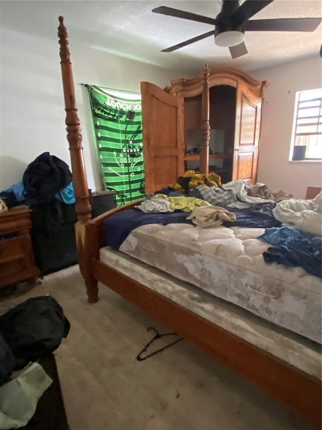 225 Ronnie Cir, Orlando, FL 32811 - bedroom featuring carpet flooring and ceiling fan