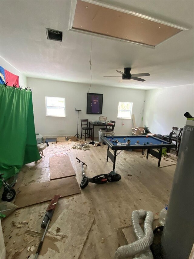 225 Ronnie Cir, Orlando, FL 32811 - recreation room featuring a ceiling fan