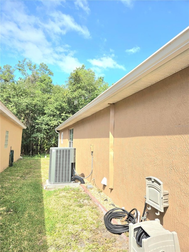 2346 Lily Pad Ln, Kissimmee, FL 34743 - view of yard with central air condition unit
