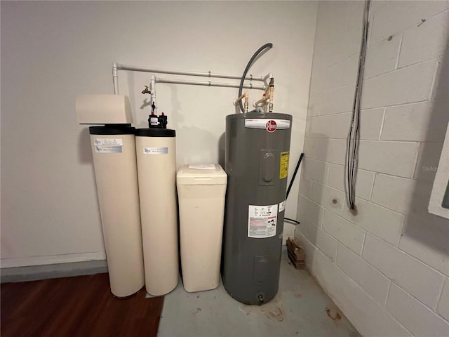 utilities with water heater