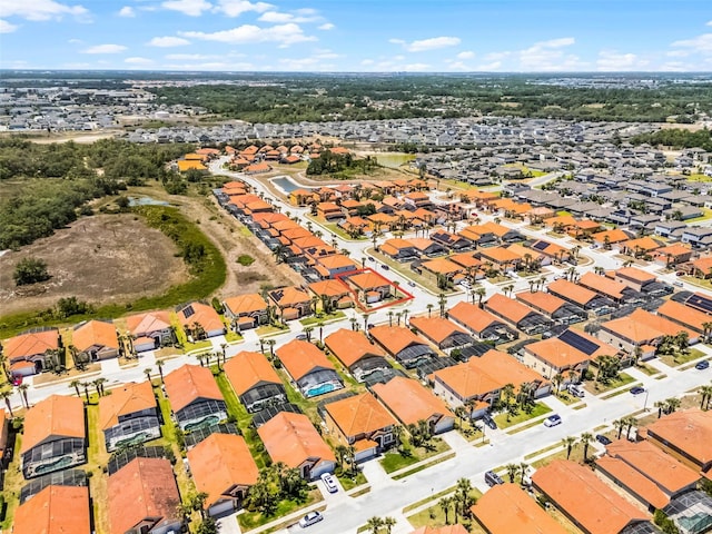209 Rosso Dr, Davenport, FL 33837 - aerial view of property and surrounding area with nearby suburban area