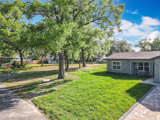 view of yard