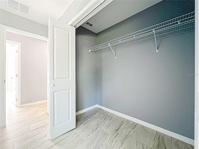 closet with visible vents