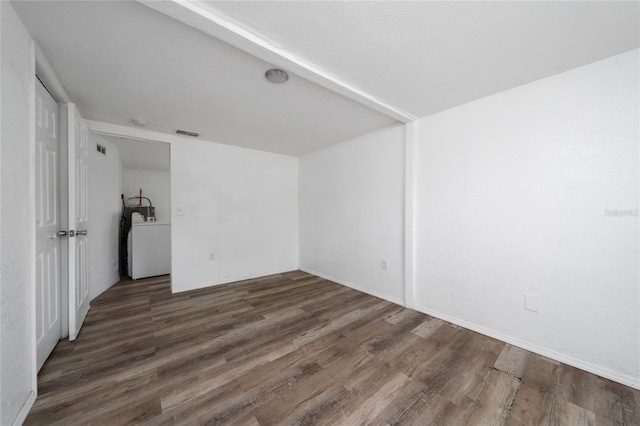 31 Cedar St, Haines City, FL 33844 - unfurnished room featuring visible vents and wood finished floors