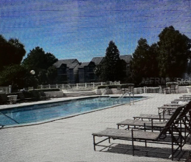 view of pool