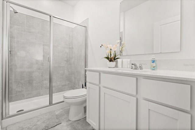 2156 Merrybells Dr, Kissimmee, FL 34746 - full bath with a shower stall, toilet, and vanity