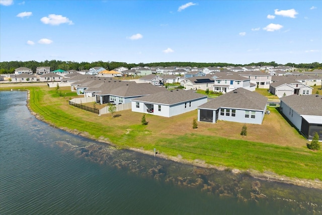 2156 Merrybells Dr, Kissimmee, FL 34746 - aerial perspective of suburban area featuring a large body of water