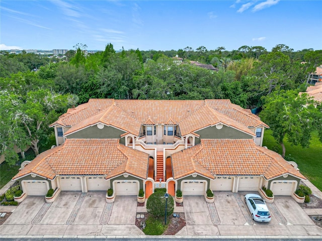 drone / aerial view