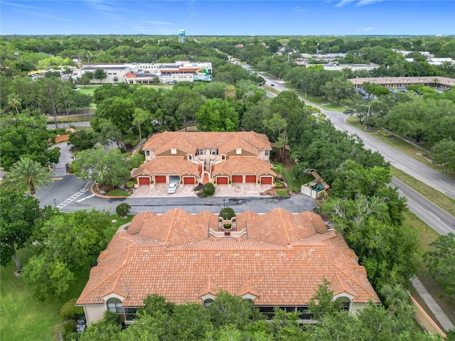 aerial view