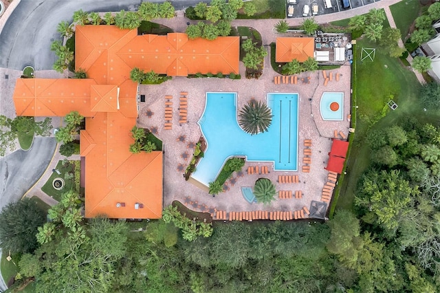 aerial view