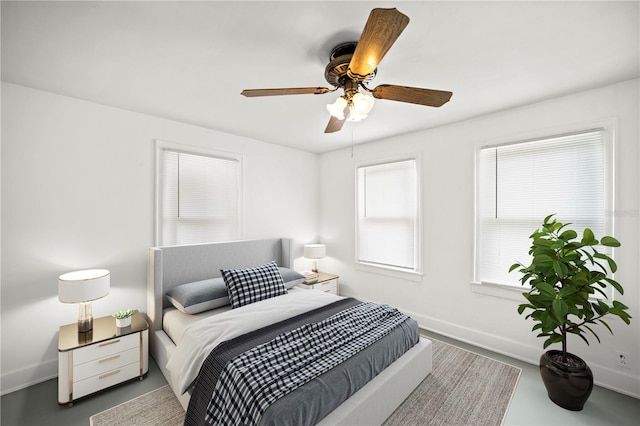 1400 Florida Ave, Saint Cloud, FL 34769 - bedroom with baseboards and a ceiling fan