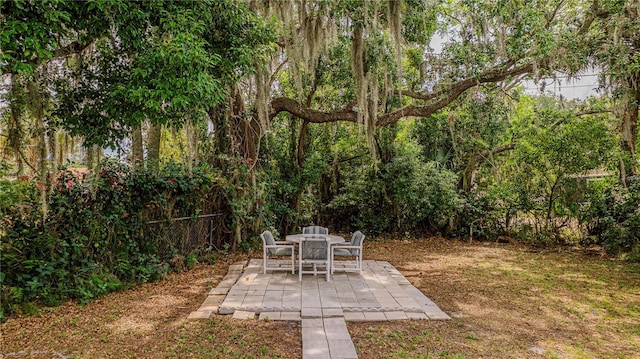 1400 Florida Ave, Saint Cloud, FL 34769 - view of grassy yard with a patio