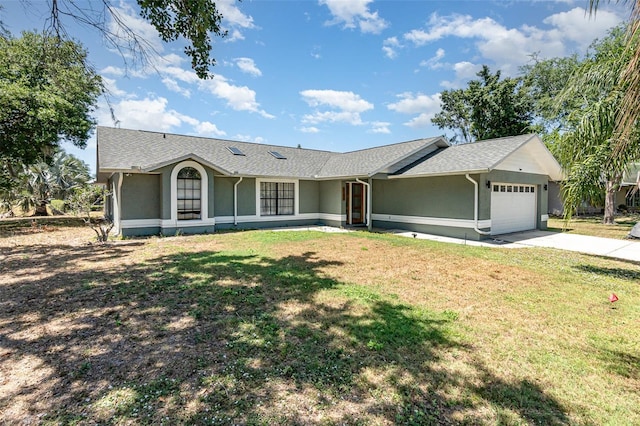 1100 Anne Elisa Cir, Saint Cloud, FL 34772 - single story home featuring a garage, stucco siding, driveway, and a front yard