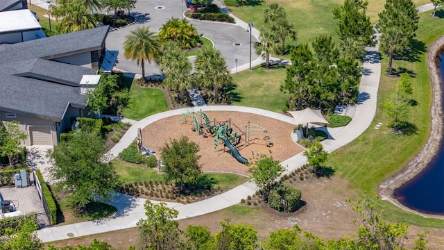 drone / aerial view