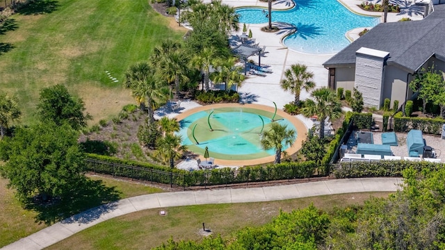 bird's eye view