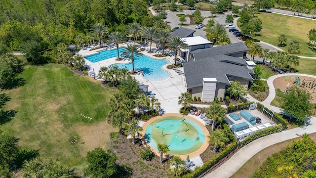 aerial view