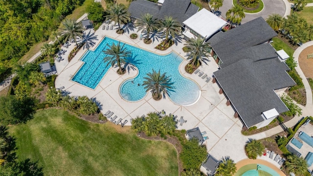 aerial view