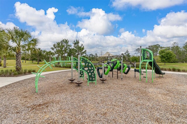 view of communal playground
