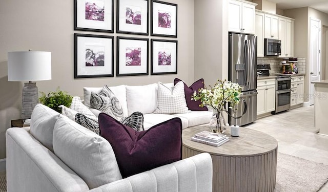 view of living room