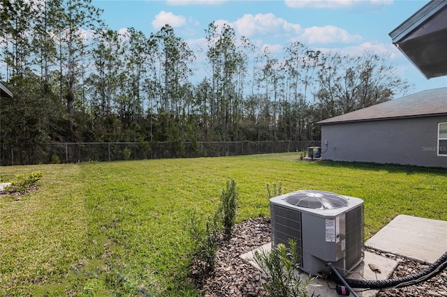 2189 Teneroc Trl, Lakeland, FL 33801 - view of yard with fence and cooling unit