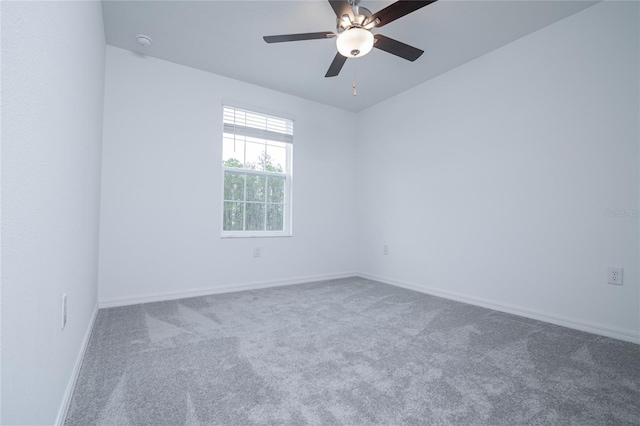 2189 Teneroc Trl, Lakeland, FL 33801 - carpeted empty room featuring a ceiling fan and baseboards