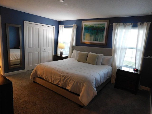 9079 Dogleg Dr, Davenport, FL 33896 - carpeted bedroom with a closet