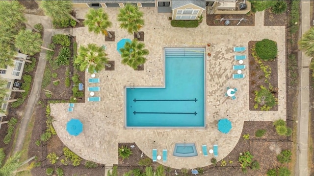 aerial view