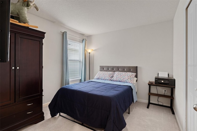 3084 Slough Creek Dr, Kissimmee, FL 34744 - bedroom featuring light colored carpet, baseboards, and a textured ceiling