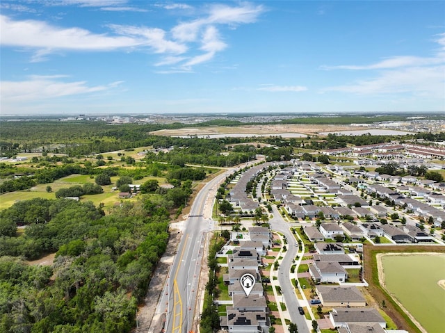 3084 Slough Creek Dr, Kissimmee, FL 34744 - aerial perspective of suburban area with a large body of water