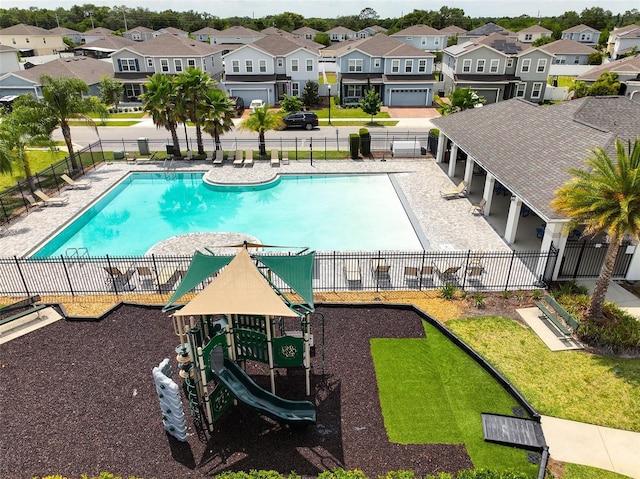 3084 Slough Creek Dr, Kissimmee, FL 34744 - community pool with a residential view
