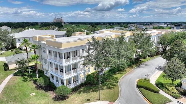 aerial view