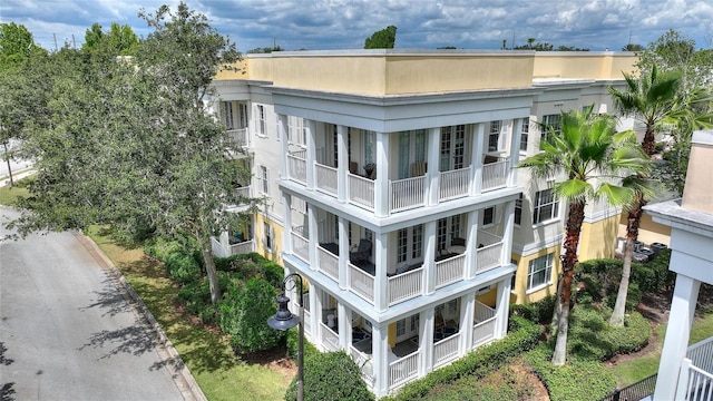 view of property