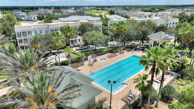 view of community pool