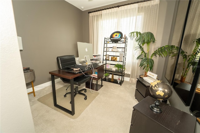 3920 Southern Vista Loop, Saint Cloud, FL 34772 - home office with baseboards and light colored carpet