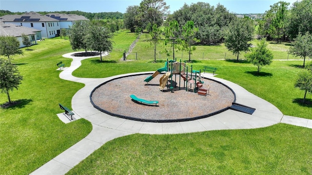 5816 Beefmaster Rd, Saint Cloud, FL 34771 - community playground featuring a lawn